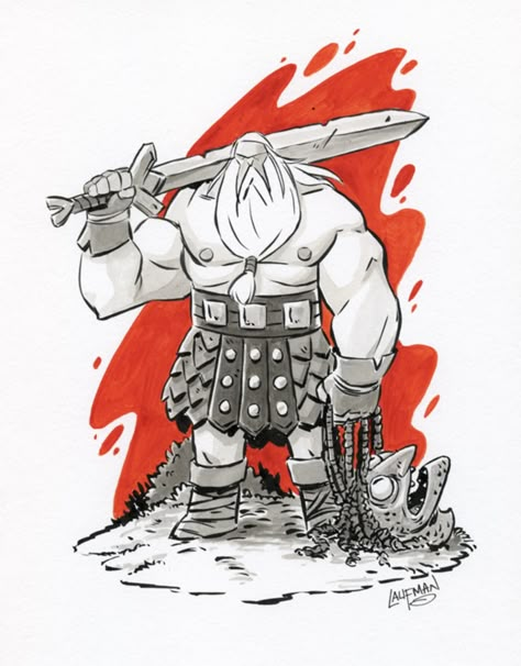 Laufman Art, Head Lopper, Derek Laufman, Drawing Resources, Stylo Art, Character Design Sketches, Beautiful Illustration, Game Character Design, Character Design Animation