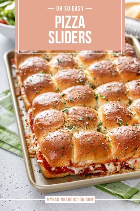 Pizza On Hawaiian Rolls, Pizza Sandwich Sliders, Supreme Pizza Sliders, Hawaiian Bun Sandwiches Slider Recipes, Hawian Roll Pizza Sliders, Hawaiian Sweet Roll Pizza Sliders, Pizza Burger Sliders, Sliders Recipes Hawaiian Rolls Pizza, King Hawaiian Pizza Sliders