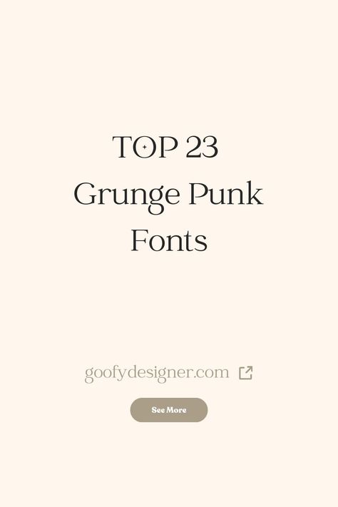 23 Grunge Punk Font Ideas Canva Grunge Fonts, Edgy Fonts Alphabet, Punk Font Alphabet, Grunge Branding Design, Grunge Branding, Punk Lettering, Alternative Fonts, Punk Font, Canva Font Pairing