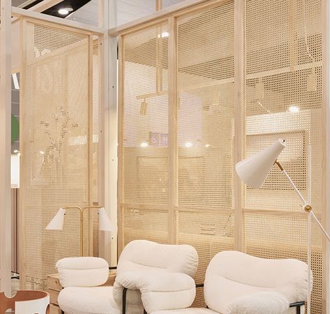 Rattan Screen, Real Living Magazine, Vogue Living, Divider Wall, Living Magazine, Partition Wall, Room Dividers, Armchair Design, The Design Files