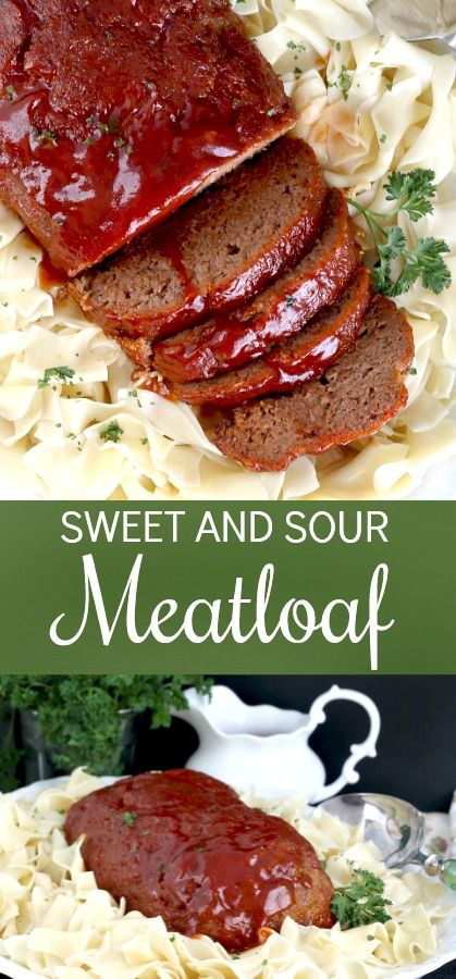 Sweet And Sour Meatloaf, Delicious Meatloaf, Vegetable Soup Healthy, Good Meatloaf Recipe, Meat Recipes For Dinner, Best Meatloaf, Meat Dinners, Food Easy, Loaf Recipes