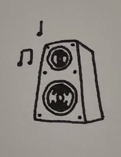 Cute Music Notes Drawings, Music Related Doodles, Grunge Simple Drawings, Emo Doodles Easy, Deftones Drawing Easy, Band Drawing Easy, Punk Doodles Easy, Music Doodles Simple, Lil Doodles Aesthetic