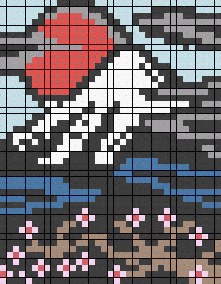 Alpha pattern #78728 variation #144531 | BraceletBook Cowboy Hat Pixel Art, Pixel Art Bookmark Pattern, Perler Anime Pattern, 3 Color Pixel Art, Crochet Grid Patterns Anime, Pixel Art Ideas 32x32, Alpha Pixel Art, Pixel Art Words, Pixel Grid Art Alpha Patterns