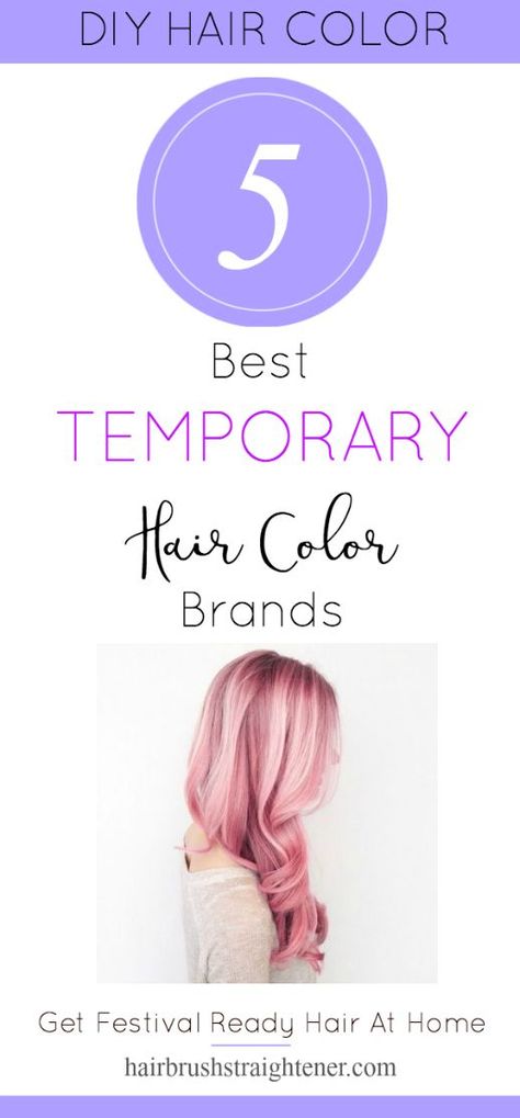 Best Temporary Hair Color, Diy Hair Products, Hair Color At Home, Braid Tutorials, Hair Styling Tips, Temporary Hair Dye, Colored Hair Tips, Diy Hair Color, Best Hair Color