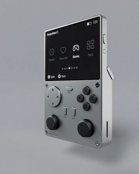 This Cyberpunk-Looking Handheld Gaming Console Takes a Page From Teenage Engineering - Yanko Design Teenage Engineering Design, Future Gadgets Futuristic Technology, Gaming Technology, Cyberpunk Tech, Retro Games Wallpaper, Cassette Futurism, Portable Console, Future Gadgets, Industrial Product Design