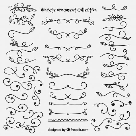 Discover thousands of copyright-free vectors. Graphic resources for personal and commercial use. Thousands of new files uploaded daily. Vector Ornaments, Wedding Ornaments, Vintage Wedding Cards, Graphic Design Quotes, Hand Drawn Wedding, Heart Hands Drawing, Cricut Fonts, Ornament Frame, Cricut Free