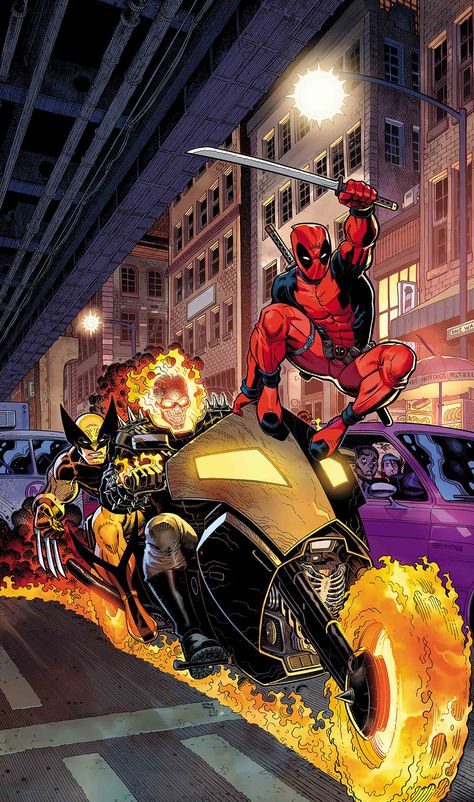 Arthur Adams, Ghost Rider Wallpaper, Oxford City, Marvel Wolverine, Deadpool Art, Deadpool Comic, Robert E Howard, Deadpool Wallpaper, Dead Pool