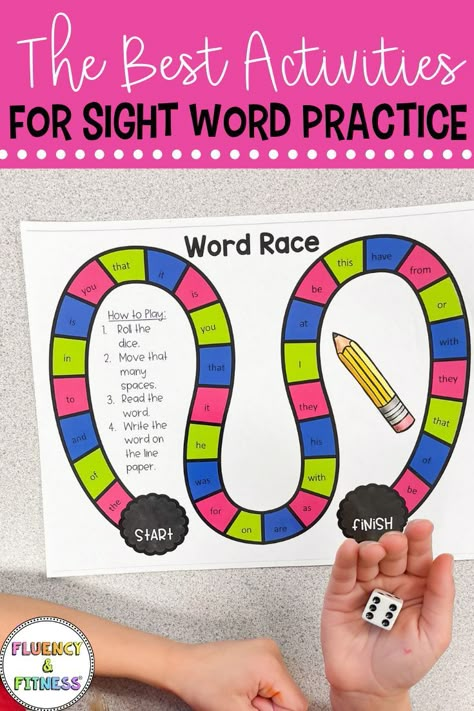 Sight words are a foundational part of your kindergarten, 1st grade, and 2nd grade students learning how to read! Your students need repetition to learn sight words, so I'm sharing my most creative and fun activities for working on this skill in the classroom! These ideas include movement, games, and more! Fun Learning Activities For 2nd Grade, Language Arts Activities For 1st Grade, 2nd Grade Reading Activities Fun, Word Learning Activities, Language Activities For Kids, Tutoring Activities, Language Arts Activities For Kindergarten, Homeschool Games 1st Grade, Sight Word Activity