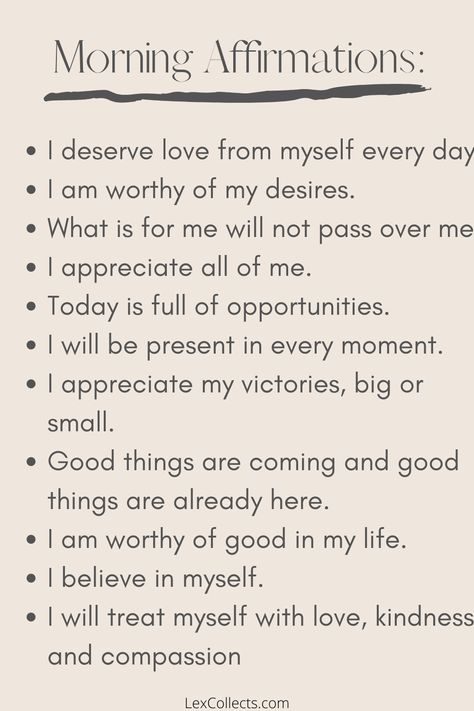 Morning Routine Affirmations, Daily Positive Affirmations Printable, The Best Affirmations, Mindfullness Short Quotes, Short Affirmations Positive, Driving Affirmations, Planner Affirmations, Moon In The Morning, 2023 Memories