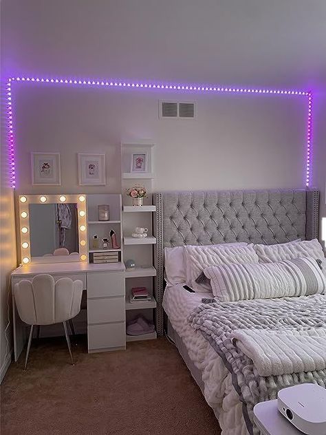 White Room Decor, Luxury Room Bedroom, Classy Bedroom, Room Redesign, Girl Bedroom Designs, Preppy Room, Redecorate Bedroom, Teen Bedroom Decor, Luxury Rooms