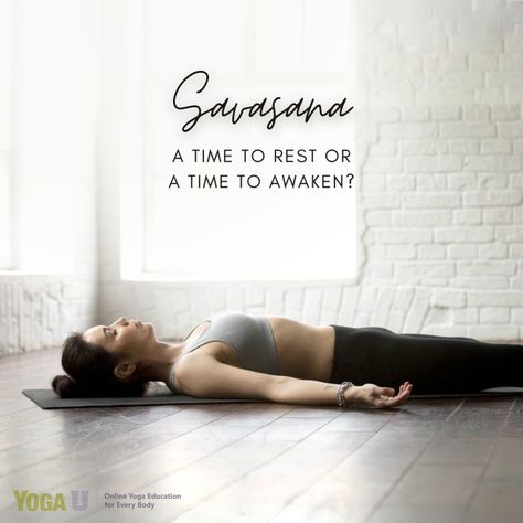 How do you use your end of class Savasana? For many, it turns into nap time! There is much more to this important pose, says yoga teacher Tracy Weber. She invites you to explore Savasana as a tool for awakening instead. https://yogauonline.com/yoga-practice-teaching-tips/yoga-for-beginners/savasana-a-time-to-rest-or-a-time-to-awaken/ #savasana #yogateacher #yogateacherstraining #yogapose #yogaclass #yogini #yogalife #yogaflow #yogajourney #asana #yogi #yogalove #yogacommunity #yogainspiration Hip Mobility Exercises, Corpse Pose, Yoga Guide, Time To Rest, Yoga Community, Teaching Yoga, Restorative Yoga, Yoga Teachers, Yoga Postures