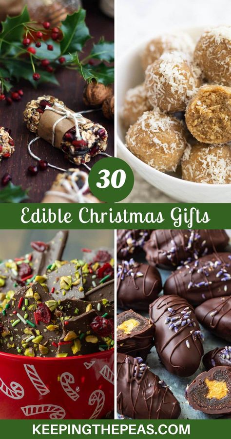 These 30 Edible Christmas Gifts to make in advance are easy to make and super delicious for all the friends and family on your holiday list! Xmas Edible Gift Ideas, Christmas Bake Gifts, Handmade Christmas Food Gifts, Easy Christmas Baking Gifts, Best Homemade Food Christmas Gifts, Easy Desserts To Give As Gifts, Homemade Edible Gifts For Christmas, Homemade Holiday Food Gifts, Homemade Gifts Edible