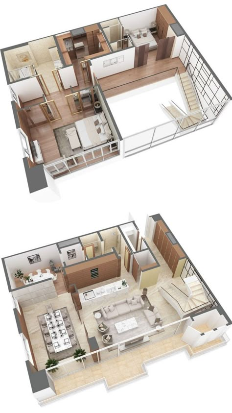 Korea House Design, Korean House Plan, South Korea Apartment, Apartment Blueprints, Sims 4 House Plans, House Floor Design, House Design Pictures, Apartment Floor Plans, Home Design Floor Plans