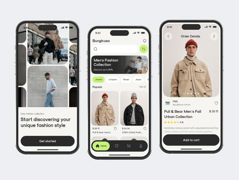 Wardrobe App, Application Ui Design, E Commerce App, Ecommerce App, Mobile App Design Inspiration, Modern Website Design, Mobile Web Design, App Interface Design, Banner Web