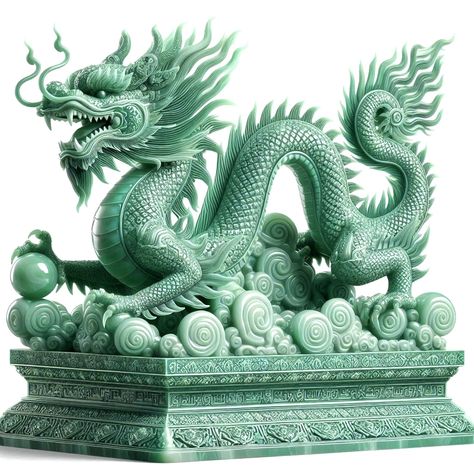 Chinese Dragon Sculpture, Dragon Poses, Compass Art, Realistic Dragon, Dragon Chino, Chinese Dragons, Mythical Dragons, Sculpture Pottery, Foo Dogs