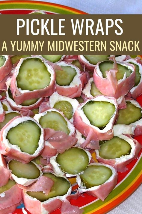 Pickle Wraps Easy Delicious Appetizer | Recipe Idea Shop Pickles And Cream Cheese, Pickle Rolls, Pickle Appetizer Recipes, Pickle Wraps, Horderves Appetizers, Pickle Appetizers, Appetizers Cold, Easy Delicious Appetizers, Easy Pickle