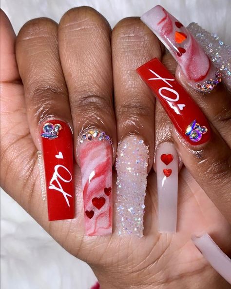 Xo Nails Design, Nail Design Floral, Pink Nail Inspiration, Nail Inspiration Pink, Nail Art Short Nails, Spring Nail Inspiration, Nails With Bling, Nail Art Short, Summer Nail Inspiration