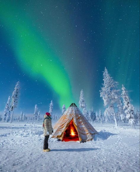 Here is a beautiful photo of aurora borealis in Finland. Where is the best place to see them you may wonder. The best place in Finland to see the Northern Lights is Lapland, or Northern Finland, above the Arctic Circle. There is no exact place with the best chances to see the Northern Lights because it depends on weather and cloudiness. #finland #winter #snow #travel #world #europe #camping #planetearth #beautiful #breathtaking #art #life #lifestyle Finland Aesthetic, Northern Lights Christmas, Northern Lights Finland, Finland Photography, Travel Finland, Finland Winter, Snow Travel, Finnish Lapland, Finland Travel