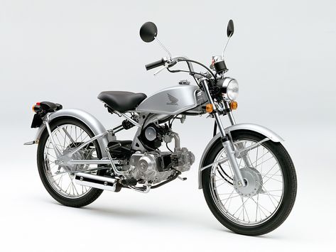 50cc Moped, Honda 50, Motorcycle Ideas, Diy Motorcycle, Honda Cub, Motos Honda, Honda Motors, Custom Bicycle, Motor Scooters