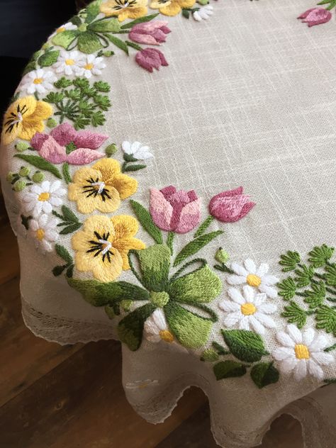 Embroidery bedsheets handmade