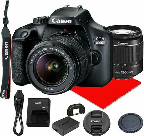 Canon Camera For Beginners, Canon 4000d, Canon Eos 4000d, Best Canon Camera, Best Camera For Photography, Canon Dslr Camera, Dslr Lens, Canon Dslr, Photo Lens