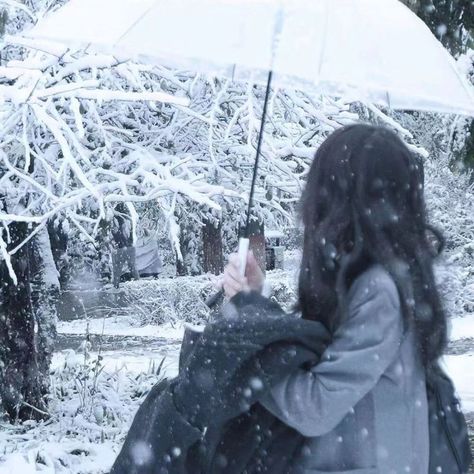 Irl Pfp, Snow Aesthetic, Winter Princess, Snow Girl, Discord Pfps, Winter Photo, Aesthetic Japan, Korean Aesthetic, Winter Girls