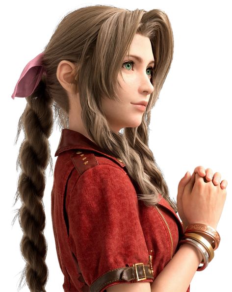 Aerith Gainsborough | Final Fantasy Wiki | Fandom Aerith Cosplay, Ff7 Aerith, Aerith Ff7, Tifa Ff7, Tifa Aerith, Cloud Aerith, Final Fantasy Aerith, Aerith Tifa, Ff7 Remake