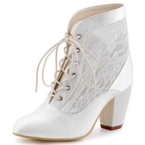 Lace Wedding Boots, Summer Wedding Shoes, Beautiful Wedding Shoes, Bridal Boots, Perfect Wedding Shoes, Wedding Boots, Mesh Heels, Bridal Wedding Shoes, Elegant Heels