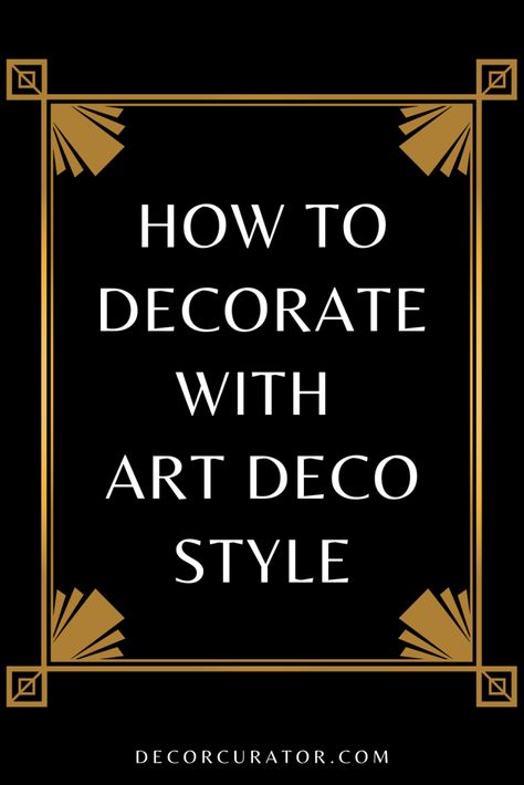 Witchy Art Deco, Great Gatsby Interior Design, Art Deco Foyer, Art Deco Living Room 1920s, Art Deco Color Palette, Art Deco Living Room Ideas, Glamorous Bedroom Decor, What Is Art Deco, Art Deco Hallway