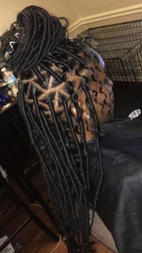 False Locks Dreads, False Locs, Locks Hairstyles, Weave Hairstyles Braided, Big Box Braids Hairstyles, Faux Locs Hairstyles, African Hair Braiding Styles, Short Sassy Hair, Boring Hair