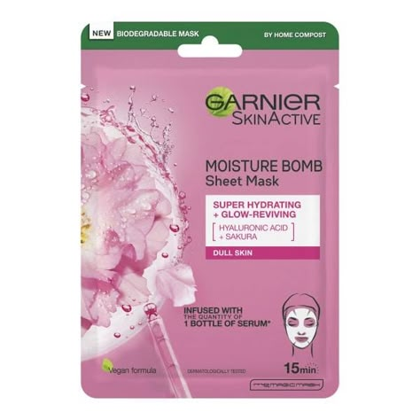 Garnier Face Mask, Garnier Skin Care, Garnier Skinactive, Brightening Face Mask, Glowing Skin Mask, Glow Mask, Garnier Skin Active, Skin Mask, Face Hydration