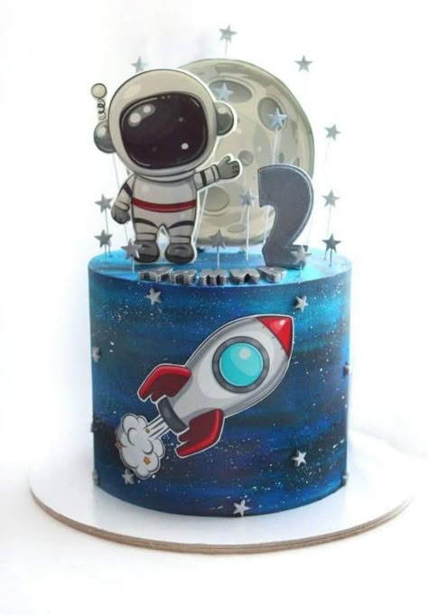 Pirate Birthday Cake, Planet Cake, Galaxy Cake, Astronaut Party, Boys 1st Birthday Party Ideas, Astronaut Birthday, Space Theme Party, Happy Birthday Wallpaper, Outer Space Birthday