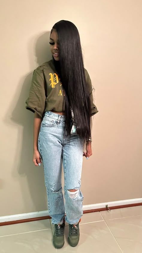 Jordan 5 Outfit Women, Outfit Ideas With Jordans, Jordan 5 Outfit, Jordan 5s, Back To School Looks, Teen Swag Outfits, Fly Outfit, Swag Outfits For Girls, Fits Clothes