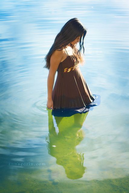 Standing in the stillness Person Standing Looking Down, Person Standing In Rain, Standing In Water Drawing, Sitting In Water Reference, Floaty Pose Reference, Standing Still Pose Reference, Standing In Water Reference, Person In Water Reference, Person Standing In Water