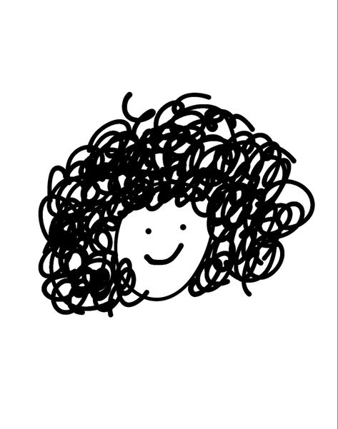 Curly Hairstyles Short, Curly Hair Cartoon, Doodle Girl, Curly Hair Drawing, Girl Cartoon Characters, Cute Curly Hairstyles, Feeling Pictures, Curly Girl Hairstyles, Cartoon Profile Pics