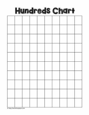 100 Chart - Blank 100 Counting Chart Printable, Blank Hundreds Chart Printable, 100s Chart Printable, Write To 100, Blank Number Chart 1-100 Free Printable, 100 Counting Chart, Free Printable 100 Chart, Blank 100 Chart Free Printable, Hundred Chart Printable Free