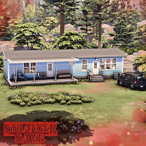 Sims 4 Copperdale Build, Sims 4 Strangerville Build, Strangerville House Sims 4, The Sims 4 Builds, House Sims 4, Sims 4 Speed Build, Sims 4 Lots, Sims 4 House Building, Cc Sims4