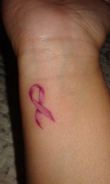 Ribbon And Semi Colon Tattoo, Watercolor Ribbon Tattoo, Small Pink Ribbon Tattoo, Orange Ribbon Tattoo, Pink Ribbon Tattoos, Survivor Tattoo, Mastectomy Tattoo, Awareness Tattoo, Band Tattoos