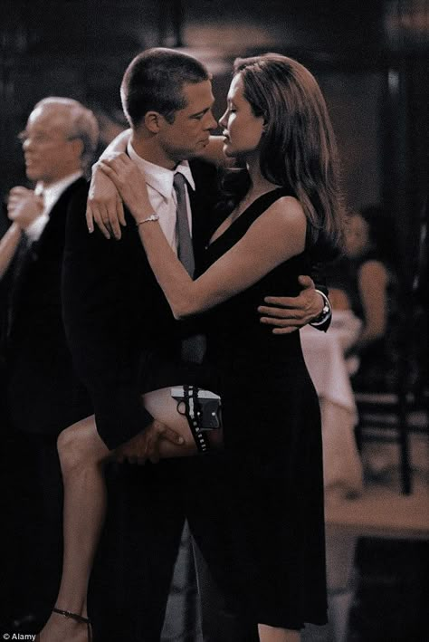 Ms Smith, Unique Couple Halloween Costumes, George Peppard, Movie Kisses, Louise Brealey, Brad And Angelina, Ali Macgraw, Mr & Mrs Smith, Brad Pitt And Angelina Jolie