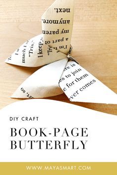 Crafts Out Of Book Pages, How To Make Book Bursts, Book Page Butterflies Diy, Book Pages Diy Craft Ideas, Crafts For Old Books, Book Butterfly Paper Crafts, Bookpage Flowers Diy, Decoupage Book Pages, Diy With Old Books