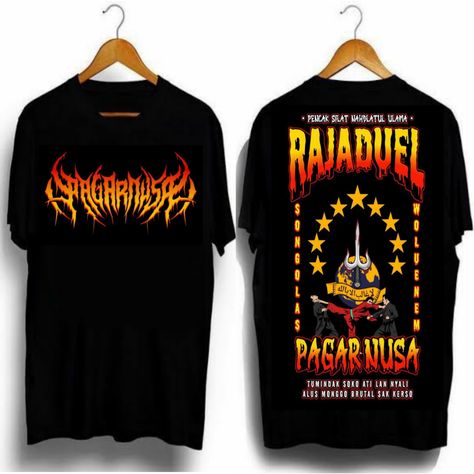 KAOS/BAJU SEPERTI INI HANYA BOLEH DI PAKAI OLEH PALATIH/WARGA PAGAR NUSA Pencak Silat