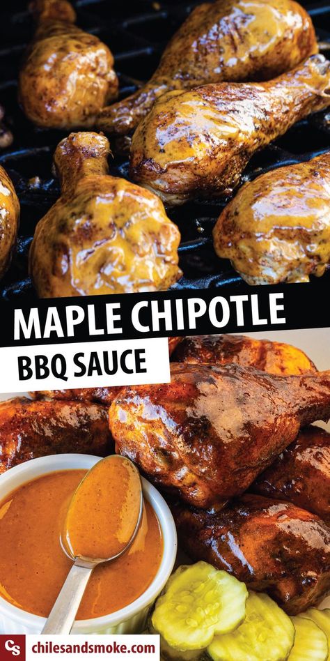 Marinate Pork Chops, Maple Chipotle Sauce, Chipotle Bbq Sauce Recipe, Best Sauce Recipes, Chipotle Bbq Sauce, Dressing Gravy, Bbq Sauce Recipes, Best Sauce Recipe, Marinated Pork Chops