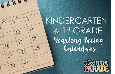 Year Long Planning & Pacing Guide (K & 1st Grades) First Grade Parade, Pacing Guide, Work On Writing, Education Post, Kindergarten Resources, First Grade Resources, Future Teacher, Homeschool Learning, Beginning Of Year