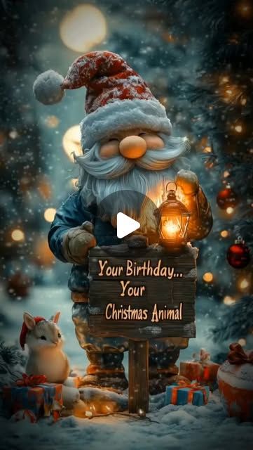 Austin Animations I AI Art I AI Animations on Instagram: "🎄✨ What’s YOUR Christmas Spirit Animal? 🦊🦌🦔 ✨❄️

Each month has its own magical holiday guardian—find yours and embrace the Christmas cheer! 🎅🎁
✨ Drop your birthday month in the comments and share the festive magic! ✨🎂

🌟 Don’t forget to tag your friends and see their Christmas animal too! 🎄🐿️🎥

#ChristmasMagic #HolidayFun #WhimsicalChristmas #BirthdayMonth #ChristmasAnimals #FestiveVibes #HolidaySeason #ShareTheMagic 🎁✨🎅

#aiart #aianimation #digitalart #fantasyart #artistry #animation #winterwonderland #enchantedforest" Your Birthday Month, Animated Christmas, Tag Your Friends, Whimsical Christmas, Birthday Month, Christmas Animals, Enchanted Forest, Christmas Cheer, Christmas Magic