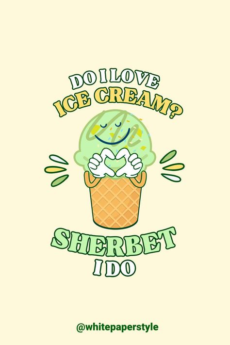 Ice Cream Puns, Summer Puns, Ice Cream Funny, I Love Ice Cream, Cheesy Puns, Food Jokes, Puns Funny, Funny Food Puns, Food Pun