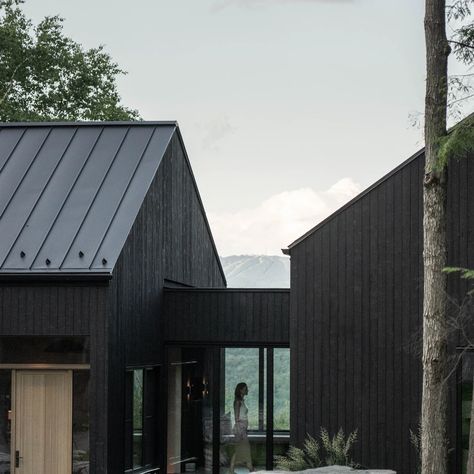 Gallery | LD Cabin Nordic Barn House, Scandinavian Barn House, Scandi Cabin, Scandinavian House Exterior, Nordic Cabin, Scandinavian House, House Exterior Modern, Tree Cottage, Cabin Exterior