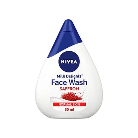 An image of Nivea | Normal Skin | Milk Delights Saffron Face Wash from Nuevokart. Face Wash For Normal Skin, Nivea Face Wash, Normal Skin Type, Natural Cleanser, Perfect Skin Care Routine, Skin And Hair Care, Women Face, Unclog Pores, Basmati Rice