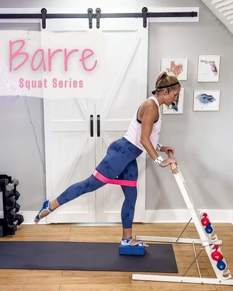 Different Squats, Barre Moves, Barre Exercises, Barre Instructor, Barre Fitness, Pilates Workout Routine, Spring Board, Barre Workouts, Workout Pilates