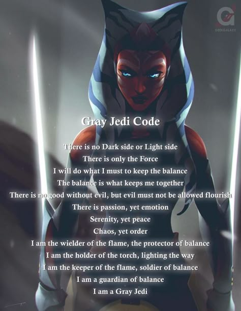 Grey Jedi Code, Lego Darth Vader, Jedi Code, Star Wars Symbols, Grey Jedi, Star Wars History, Ashoka Tano, Star Wars Quotes, Star Wars Luke Skywalker