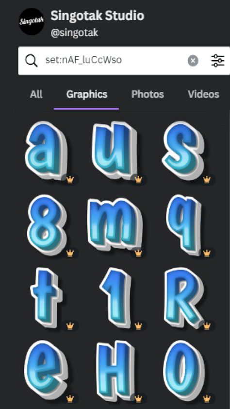 Canva Alphabet Element Keyword, Canva Letters, Typography Abc, Alphabet 3d, Canva Elements Keyword, Canva Element Keyword, Font Alphabet, 3d Font, Event Poster Design